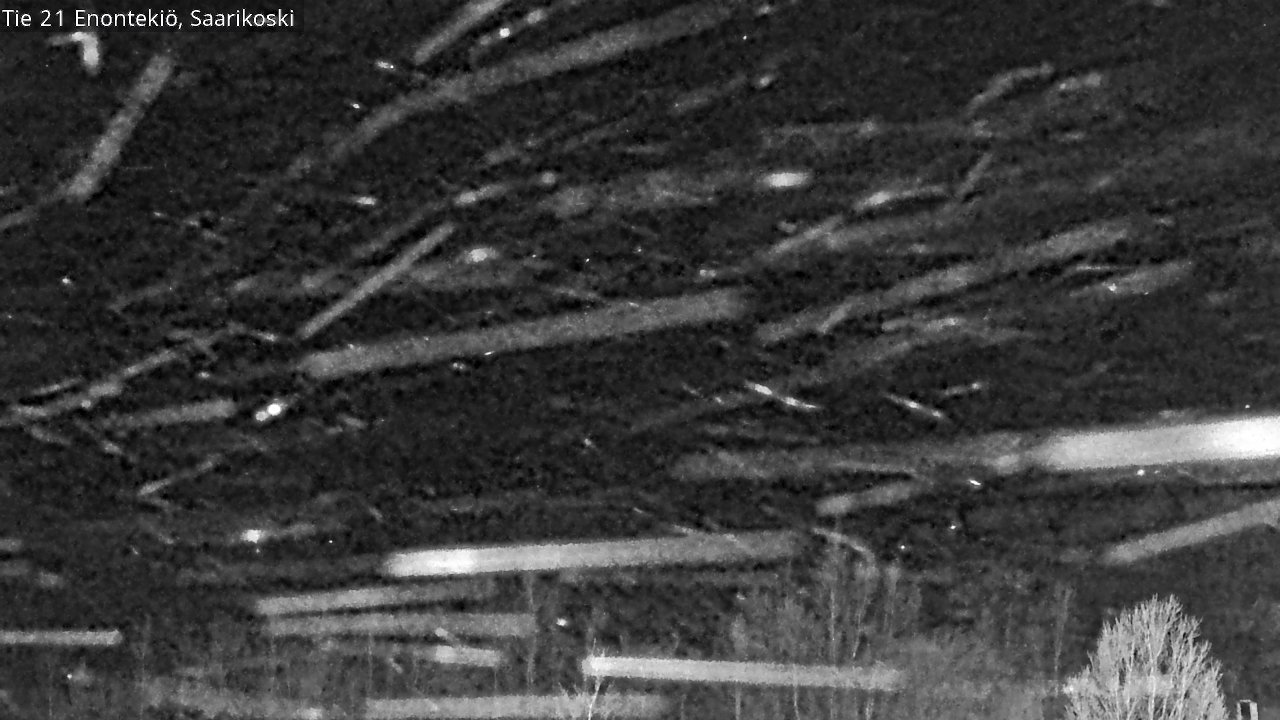 Weather Camera Image Väg 21 Enontekis, Saarikoski, Enontekiö, Lappi