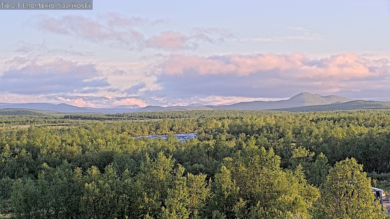 Kelikamerat Kuva Tie 21 Enontekiö, Saarikoski, Enontekiö, Lappi
