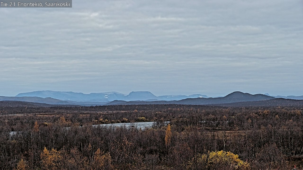 Kelikamerat Kuva Tie 21 Enontekiö, Saarikoski, Enontekiö, Lappi