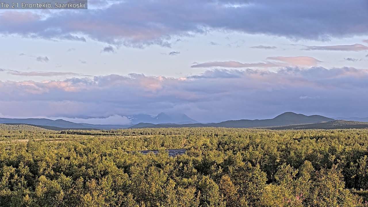 Kelikamerat Kuva Tie 21 Enontekiö, Saarikoski, Enontekiö, Lappi