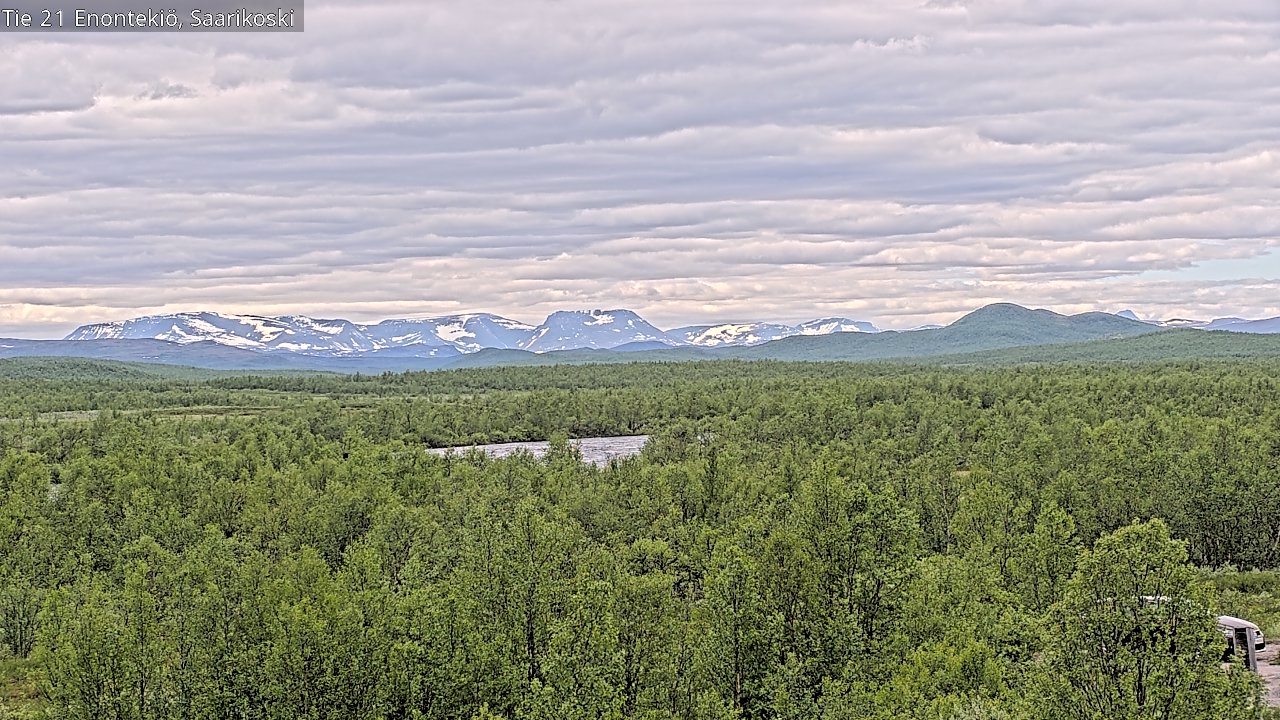 Kelikamerat Kuva Tie 21 Enontekiö, Saarikoski, Enontekiö, Lappi