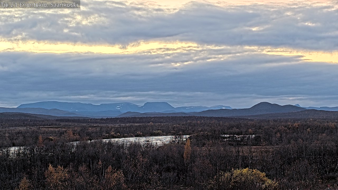Kelikamerat Kuva Tie 21 Enontekiö, Saarikoski, Enontekiö, Lappi