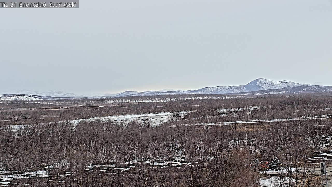 Kelikamerat Kuva Tie 21 Enontekiö, Saarikoski, Enontekiö, Lappi