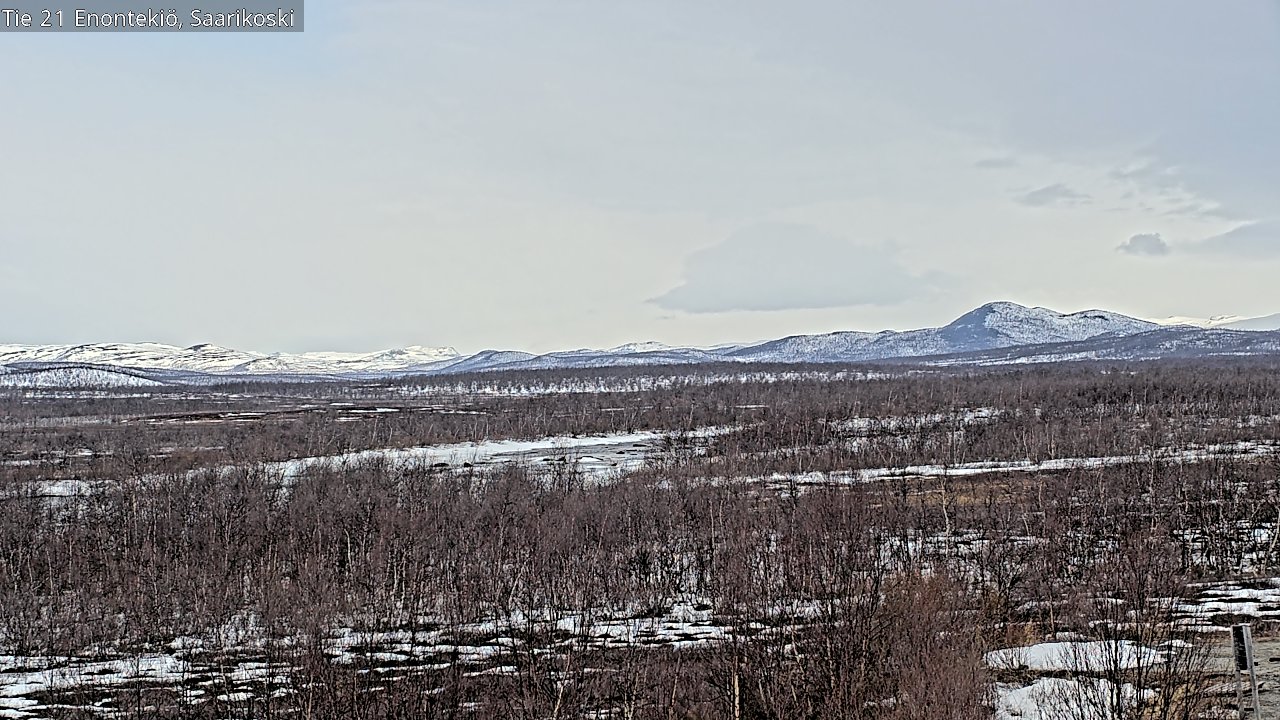 Kelikamerat Kuva Tie 21 Enontekiö, Saarikoski, Enontekiö, Lappi