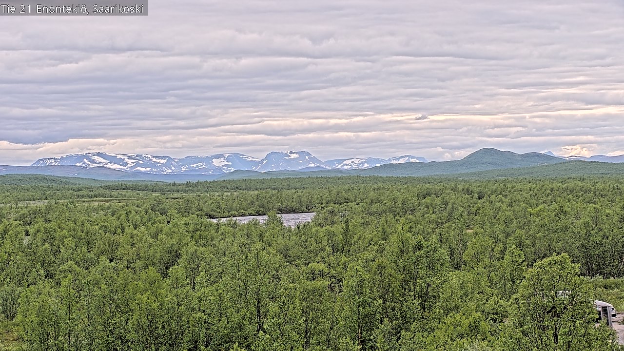 Kelikamerat Kuva Tie 21 Enontekiö, Saarikoski, Enontekiö, Lappi
