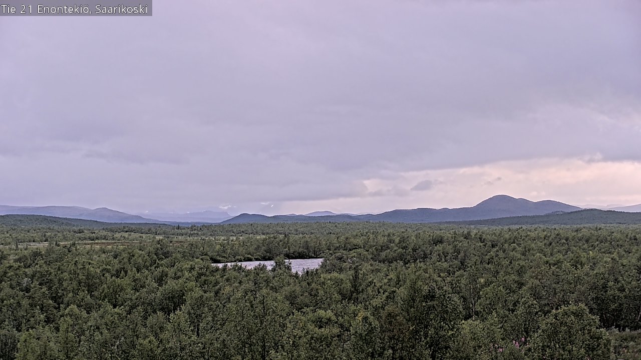 Kelikamerat Kuva Tie 21 Enontekiö, Saarikoski, Enontekiö, Lappi