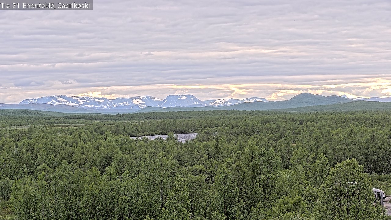 Kelikamerat Kuva Tie 21 Enontekiö, Saarikoski, Enontekiö, Lappi