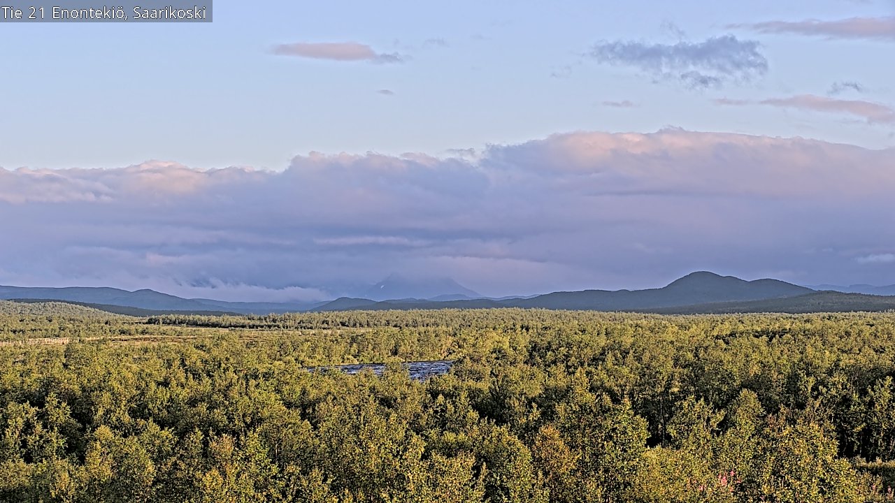 Kelikamerat Kuva Tie 21 Enontekiö, Saarikoski, Enontekiö, Lappi