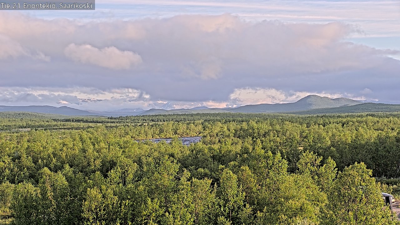 Kelikamerat Kuva Tie 21 Enontekiö, Saarikoski, Enontekiö, Lappi
