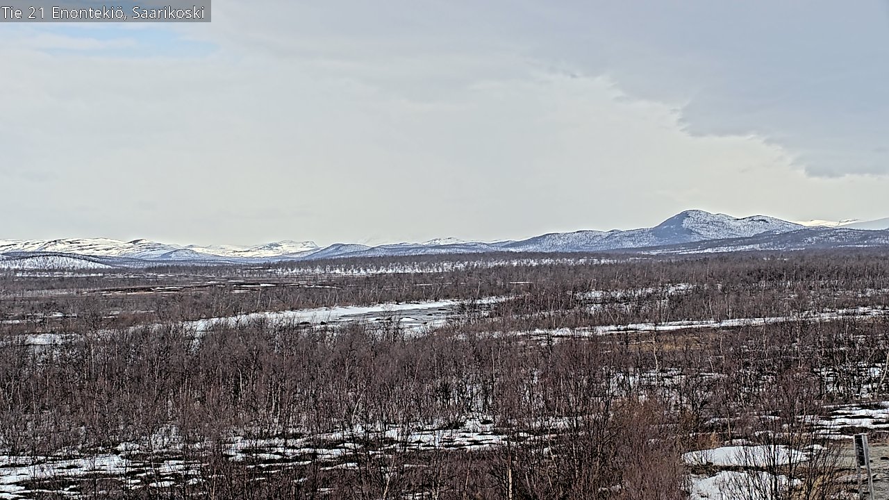 Kelikamerat Kuva Tie 21 Enontekiö, Saarikoski, Enontekiö, Lappi