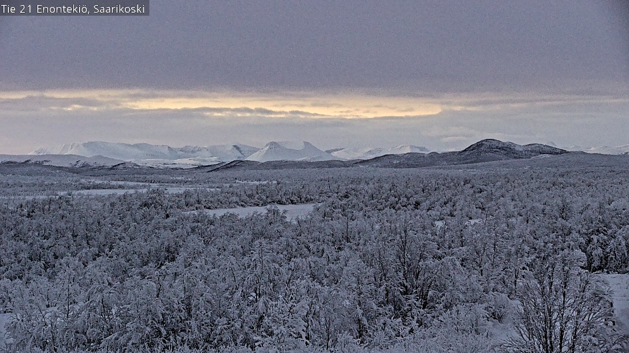 Kelikamerat Kuva Tie 21 Enontekiö, Saarikoski, Enontekiö, Lappi