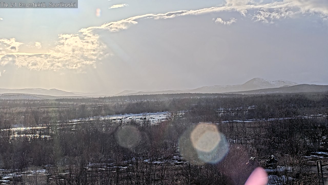 Kelikamerat Kuva Tie 21 Enontekiö, Saarikoski, Enontekiö, Lappi