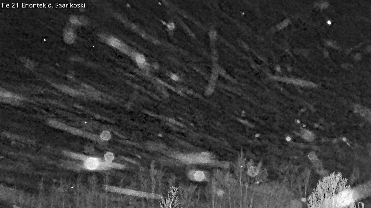 Weather Camera Image Väg 21 Enontekis, Saarikoski, Enontekiö, Lappi