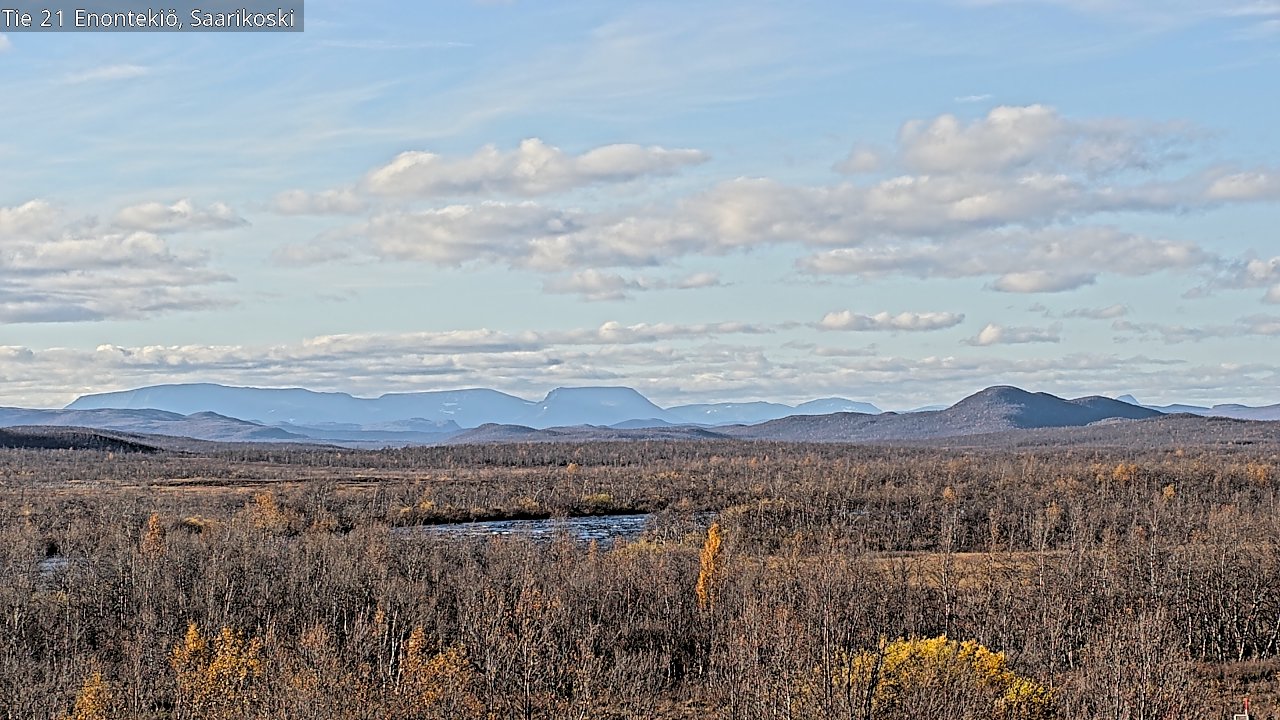 Kelikamerat Kuva Tie 21 Enontekiö, Saarikoski, Enontekiö, Lappi