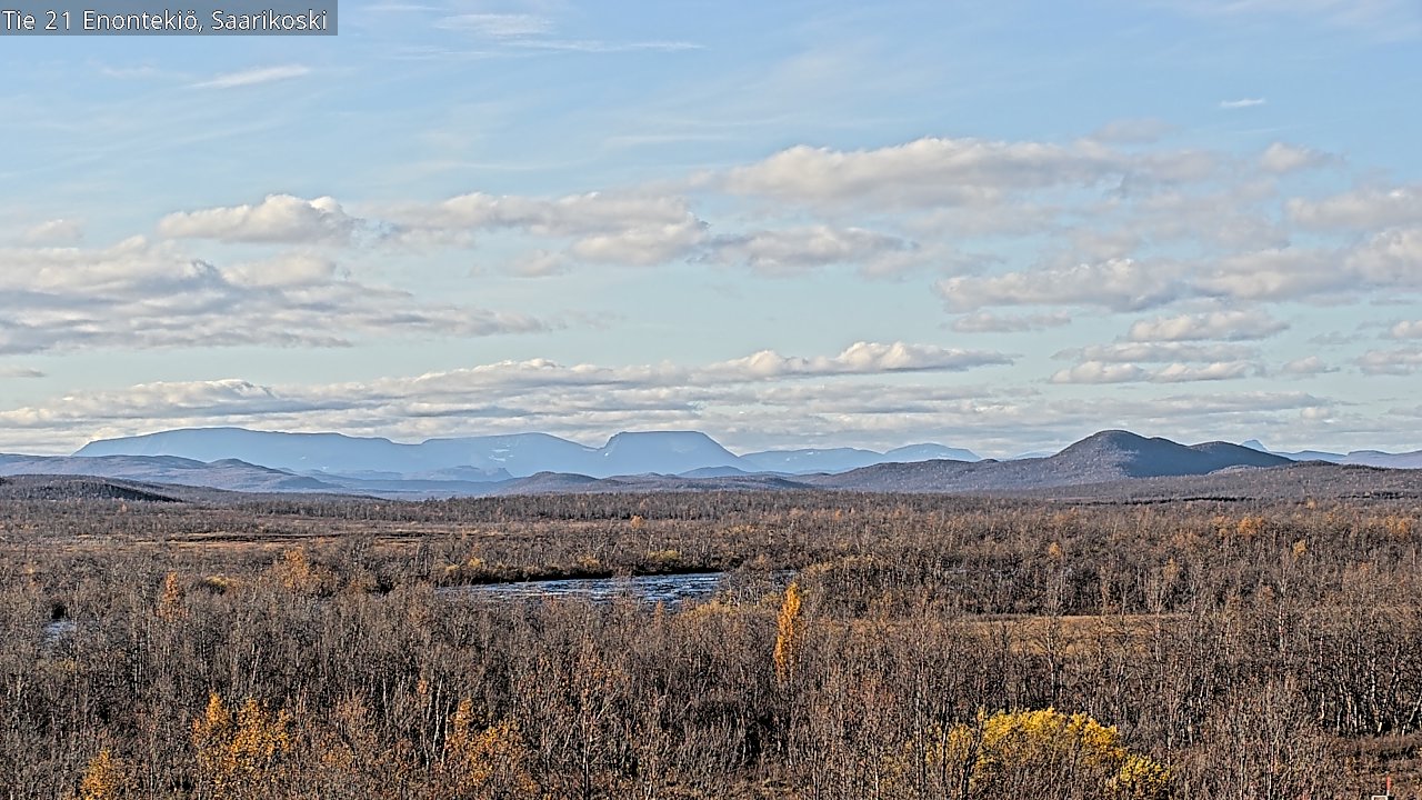 Kelikamerat Kuva Tie 21 Enontekiö, Saarikoski, Enontekiö, Lappi
