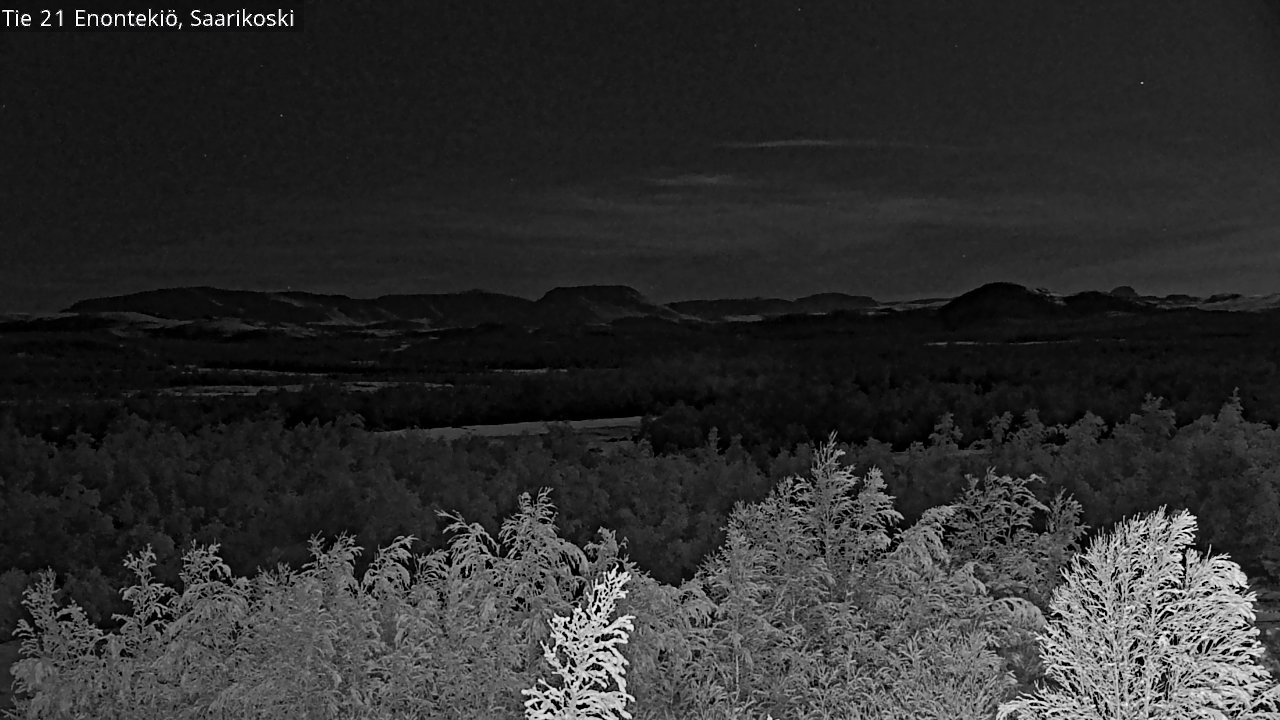 Kelikamerat Kuva Tie 21 Enontekiö, Saarikoski, Enontekiö, Lappi