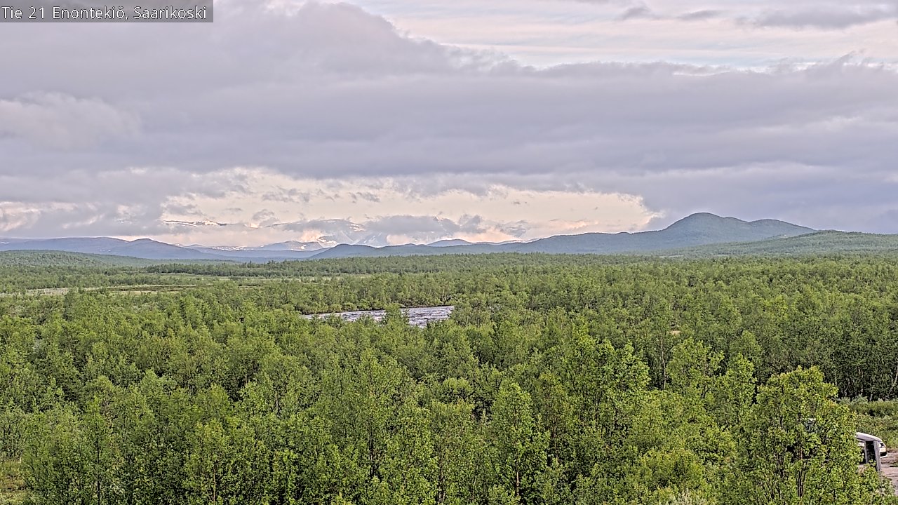 Kelikamerat Kuva Tie 21 Enontekiö, Saarikoski, Enontekiö, Lappi
