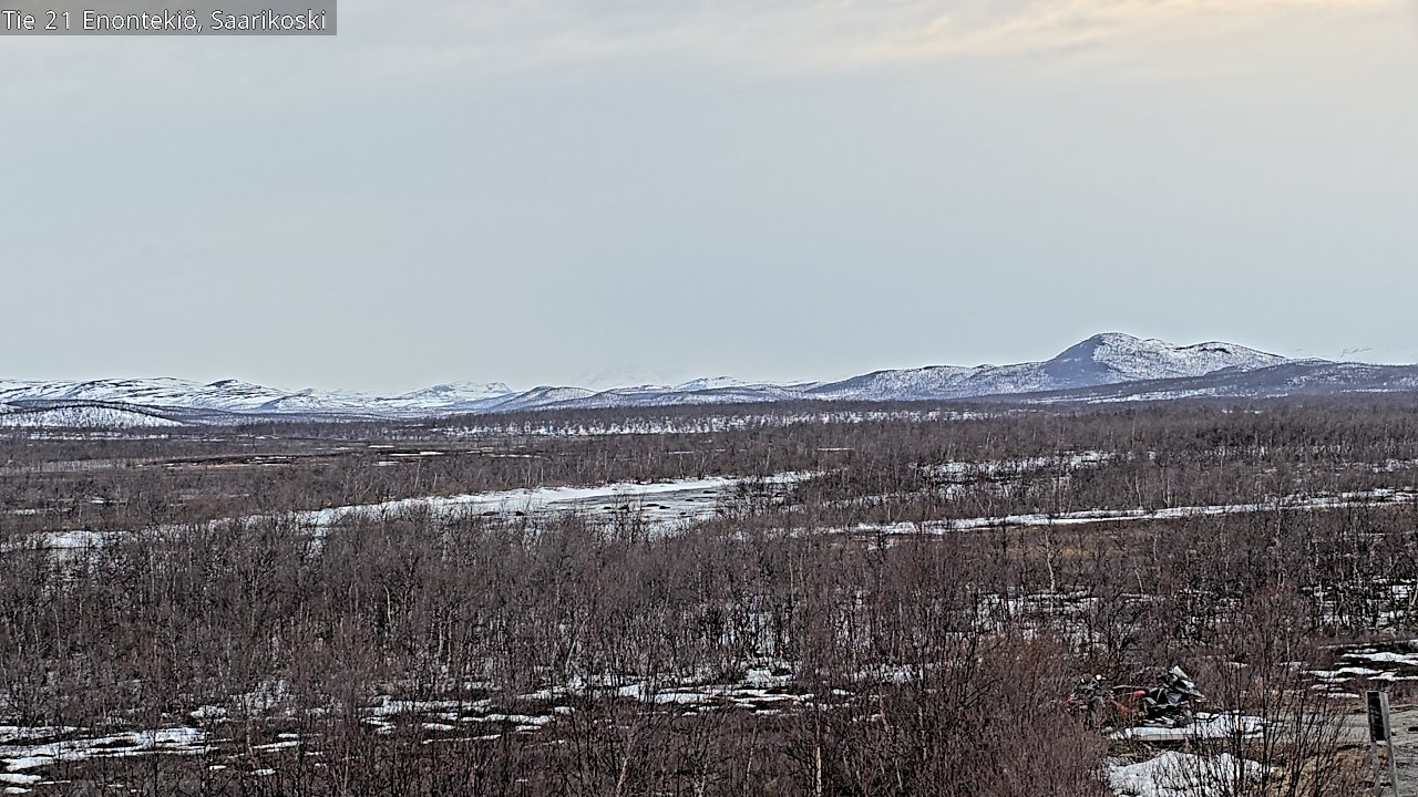 Kelikamerat Kuva Tie 21 Enontekiö, Saarikoski, Enontekiö, Lappi