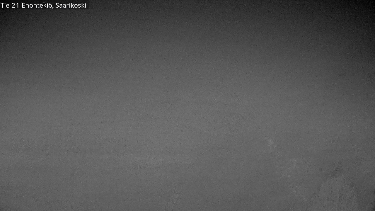 Weather Camera Image Väg 21 Enontekis, Saarikoski, Enontekiö, Lappi