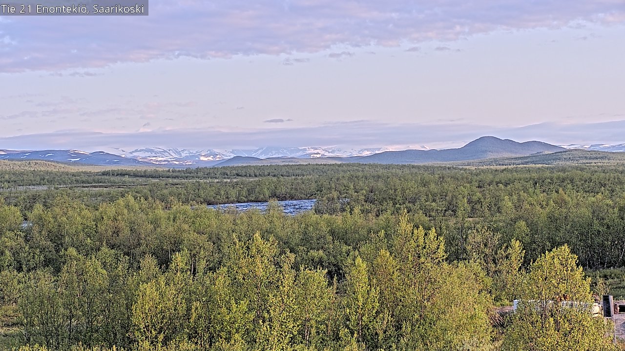 Kelikamerat Kuva Tie 21 Enontekiö, Saarikoski, Enontekiö, Lappi