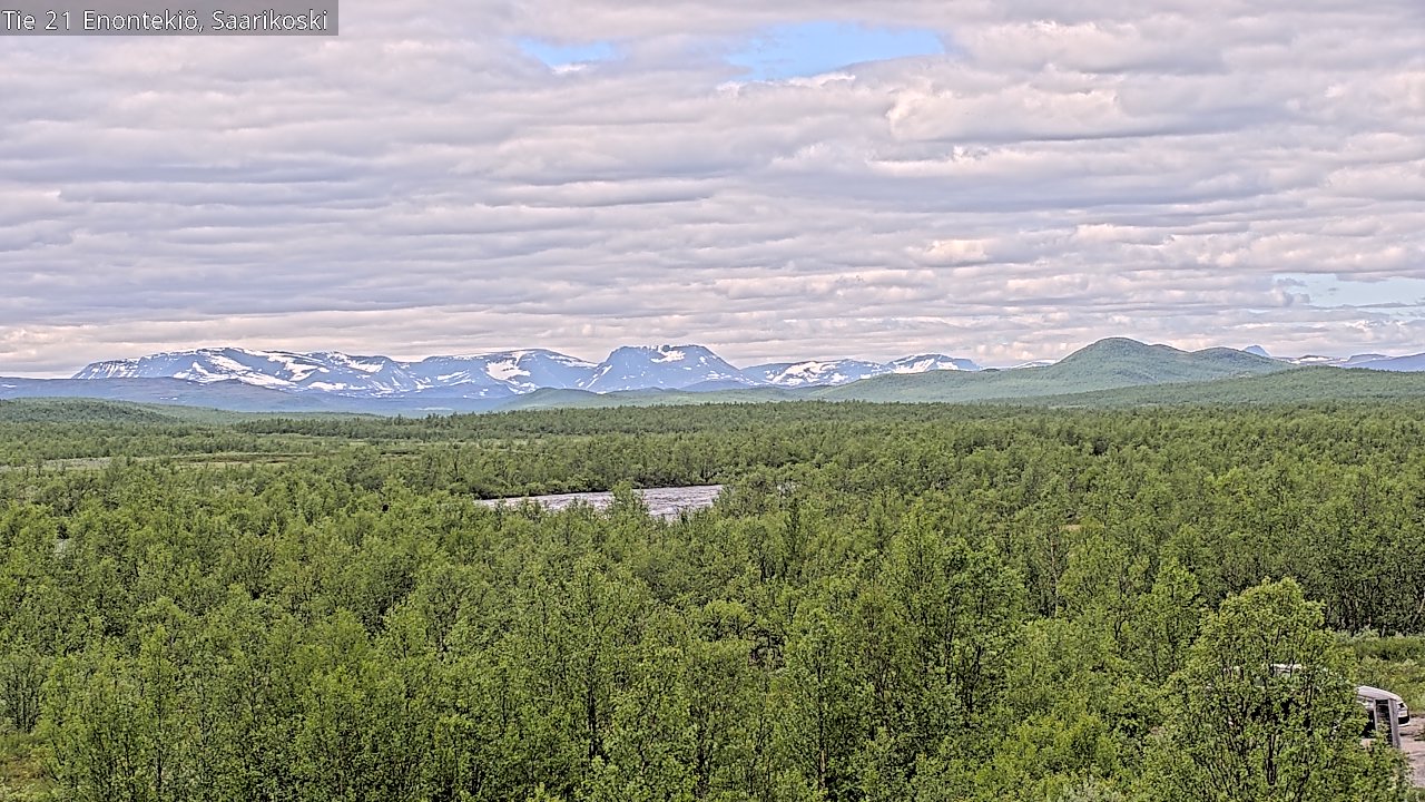 Kelikamerat Kuva Tie 21 Enontekiö, Saarikoski, Enontekiö, Lappi