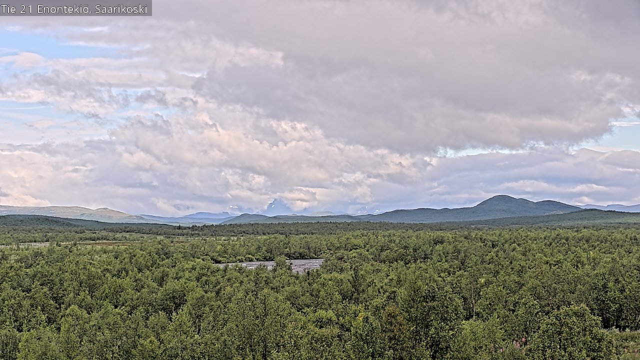 Kelikamerat Kuva Tie 21 Enontekiö, Saarikoski, Enontekiö, Lappi
