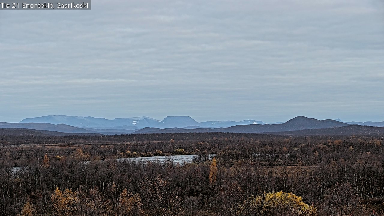 Kelikamerat Kuva Tie 21 Enontekiö, Saarikoski, Enontekiö, Lappi