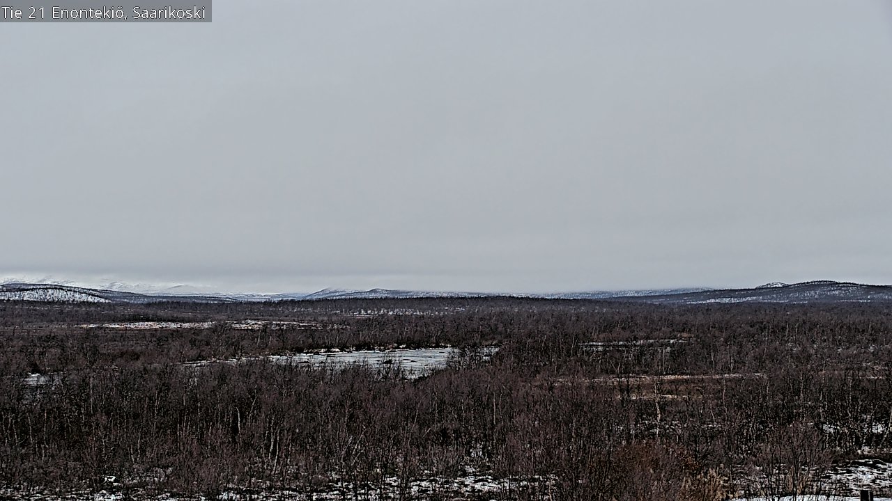 Kelikamerat Kuva Tie 21 Enontekiö, Saarikoski, Enontekiö, Lappi