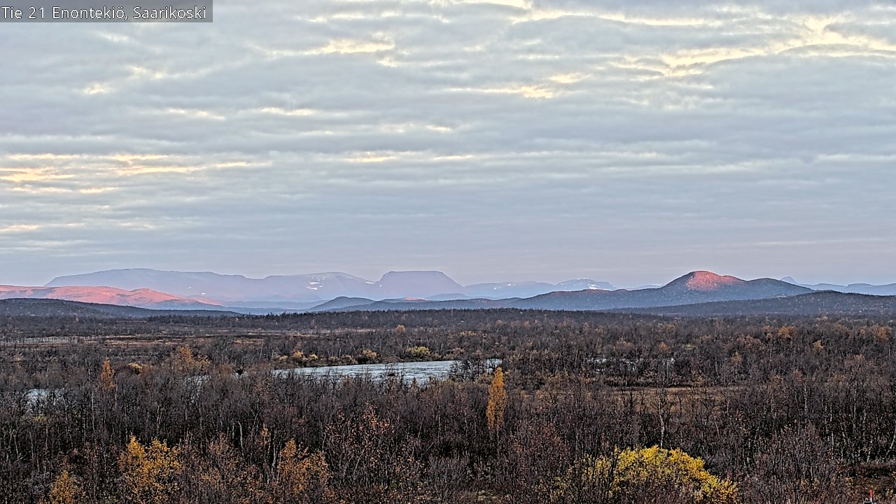 Kelikamerat Kuva Tie 21 Enontekiö, Saarikoski, Enontekiö, Lappi
