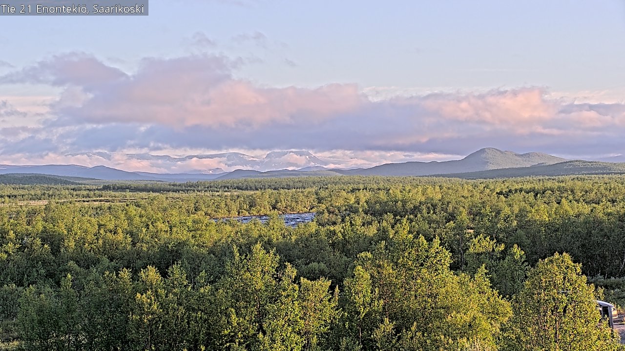 Kelikamerat Kuva Tie 21 Enontekiö, Saarikoski, Enontekiö, Lappi