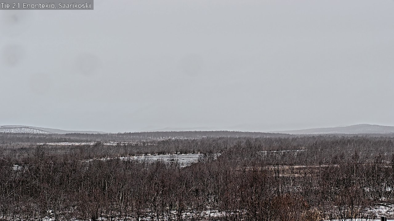 Kelikamerat Kuva Tie 21 Enontekiö, Saarikoski, Enontekiö, Lappi