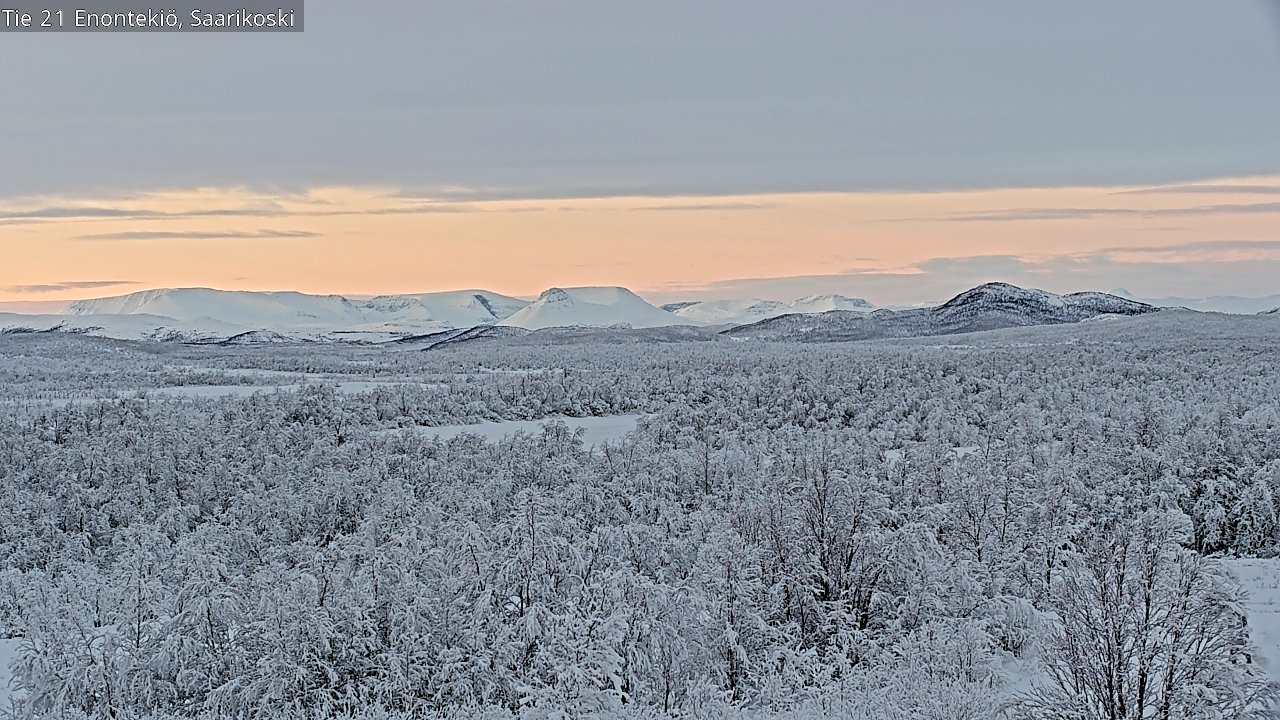 Kelikamerat Kuva Tie 21 Enontekiö, Saarikoski, Enontekiö, Lappi