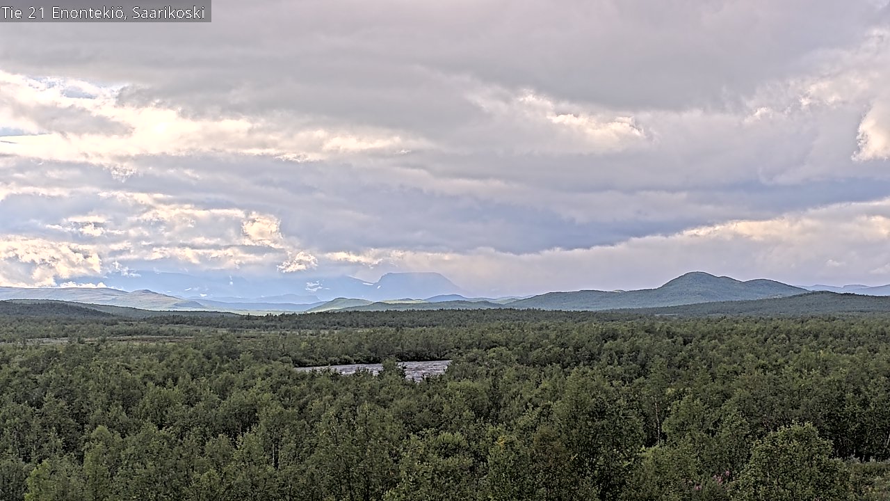 Kelikamerat Kuva Tie 21 Enontekiö, Saarikoski, Enontekiö, Lappi