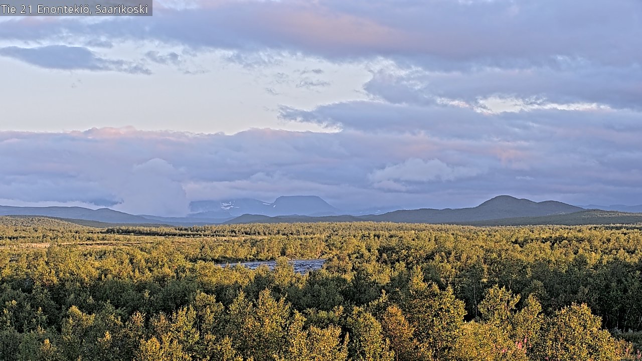 Kelikamerat Kuva Tie 21 Enontekiö, Saarikoski, Enontekiö, Lappi