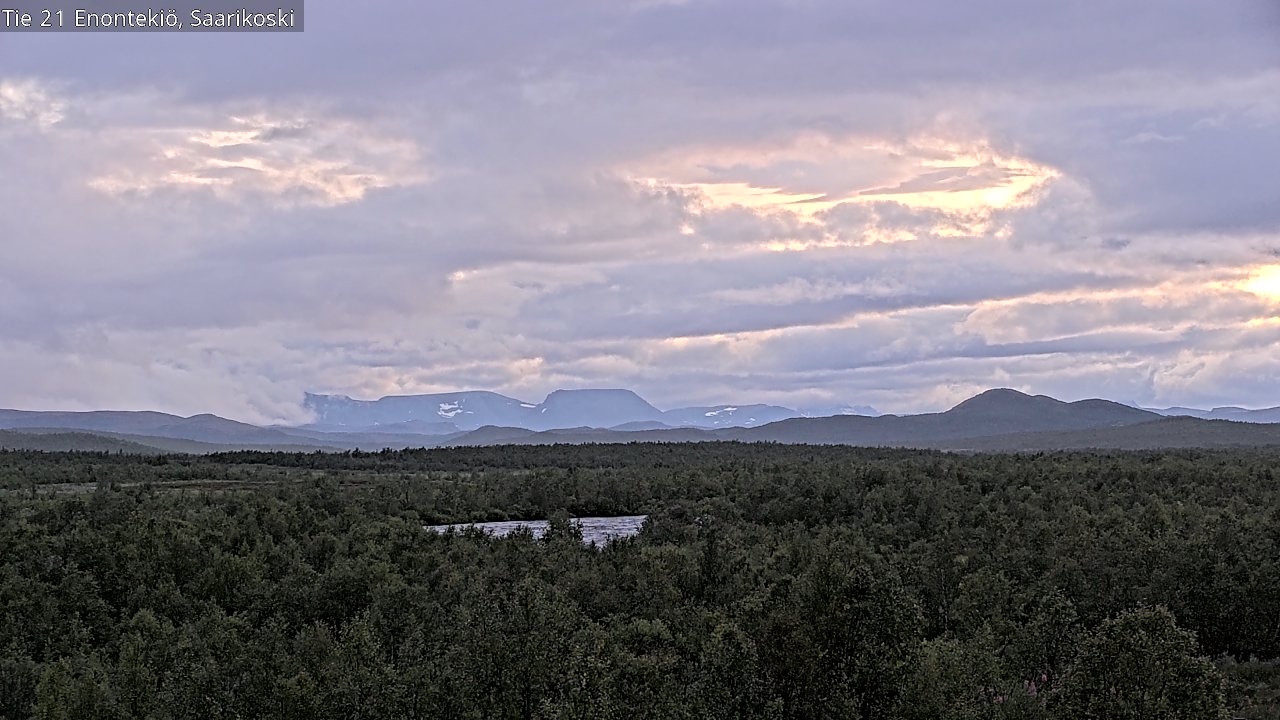 Kelikamerat Kuva Tie 21 Enontekiö, Saarikoski, Enontekiö, Lappi