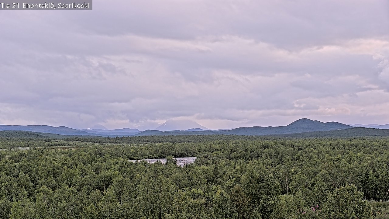 Kelikamerat Kuva Tie 21 Enontekiö, Saarikoski, Enontekiö, Lappi