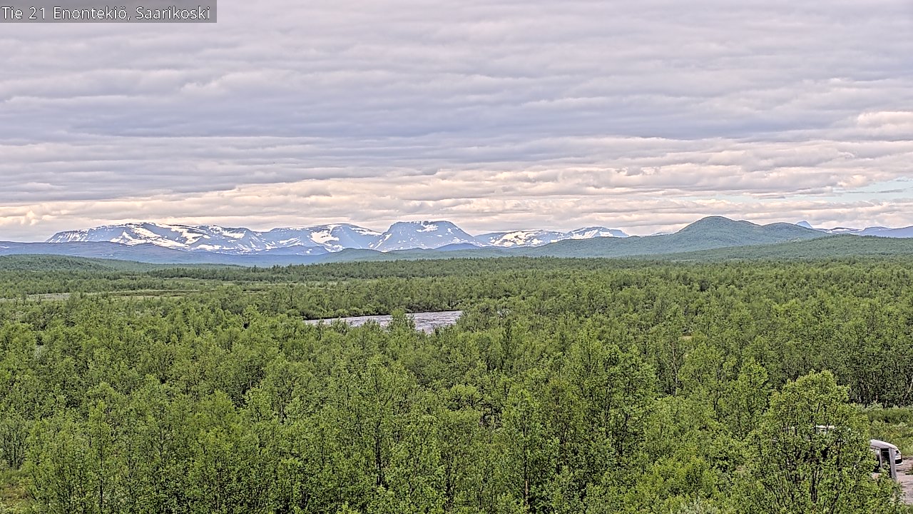 Kelikamerat Kuva Tie 21 Enontekiö, Saarikoski, Enontekiö, Lappi