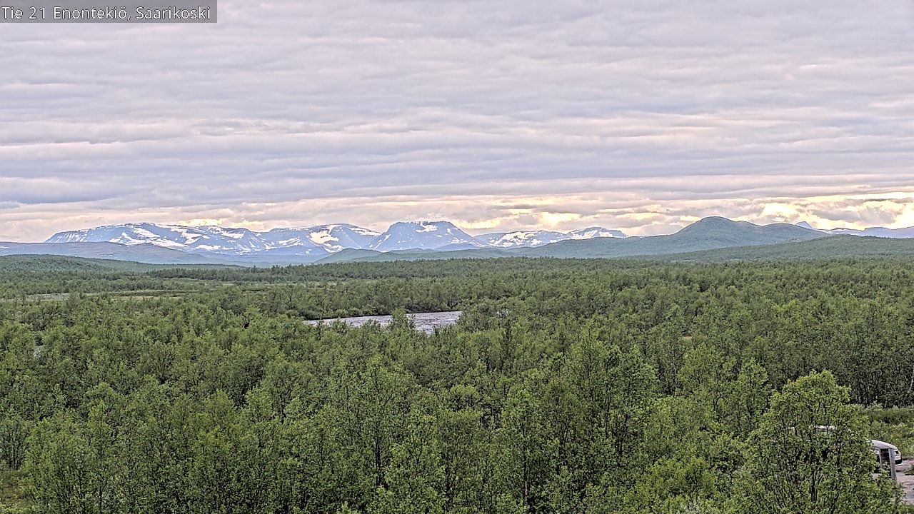 Kelikamerat Kuva Tie 21 Enontekiö, Saarikoski, Enontekiö, Lappi