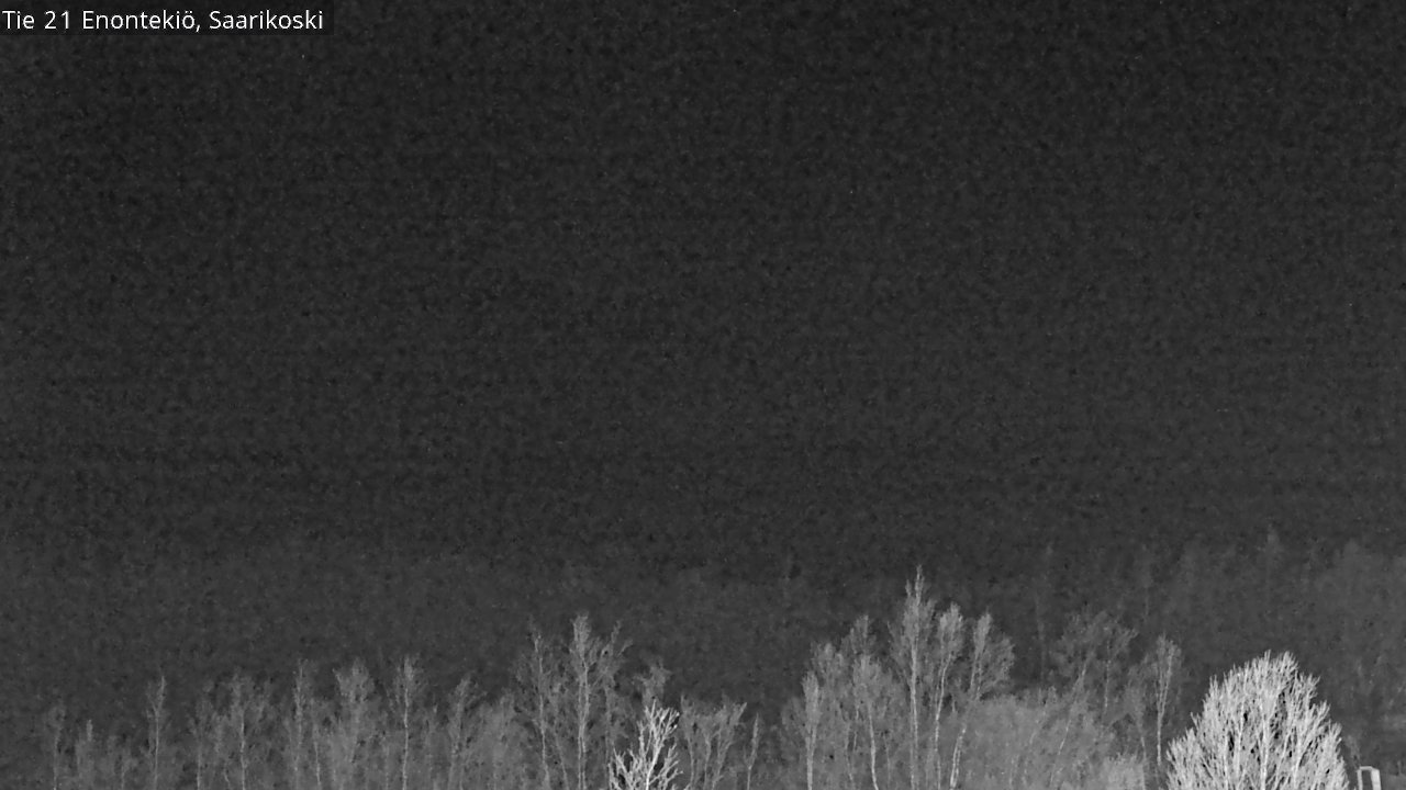Weather Camera Image Väg 21 Enontekis, Saarikoski, Enontekiö, Lappi