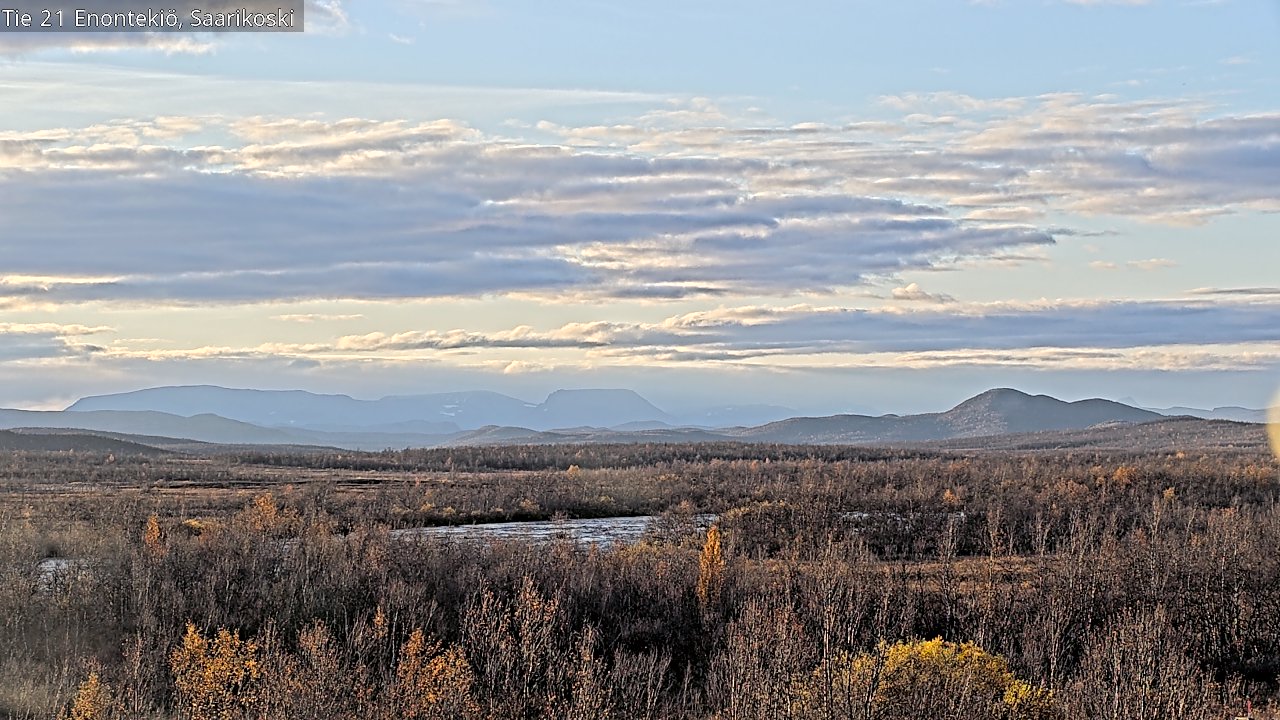 Kelikamerat Kuva Tie 21 Enontekiö, Saarikoski, Enontekiö, Lappi