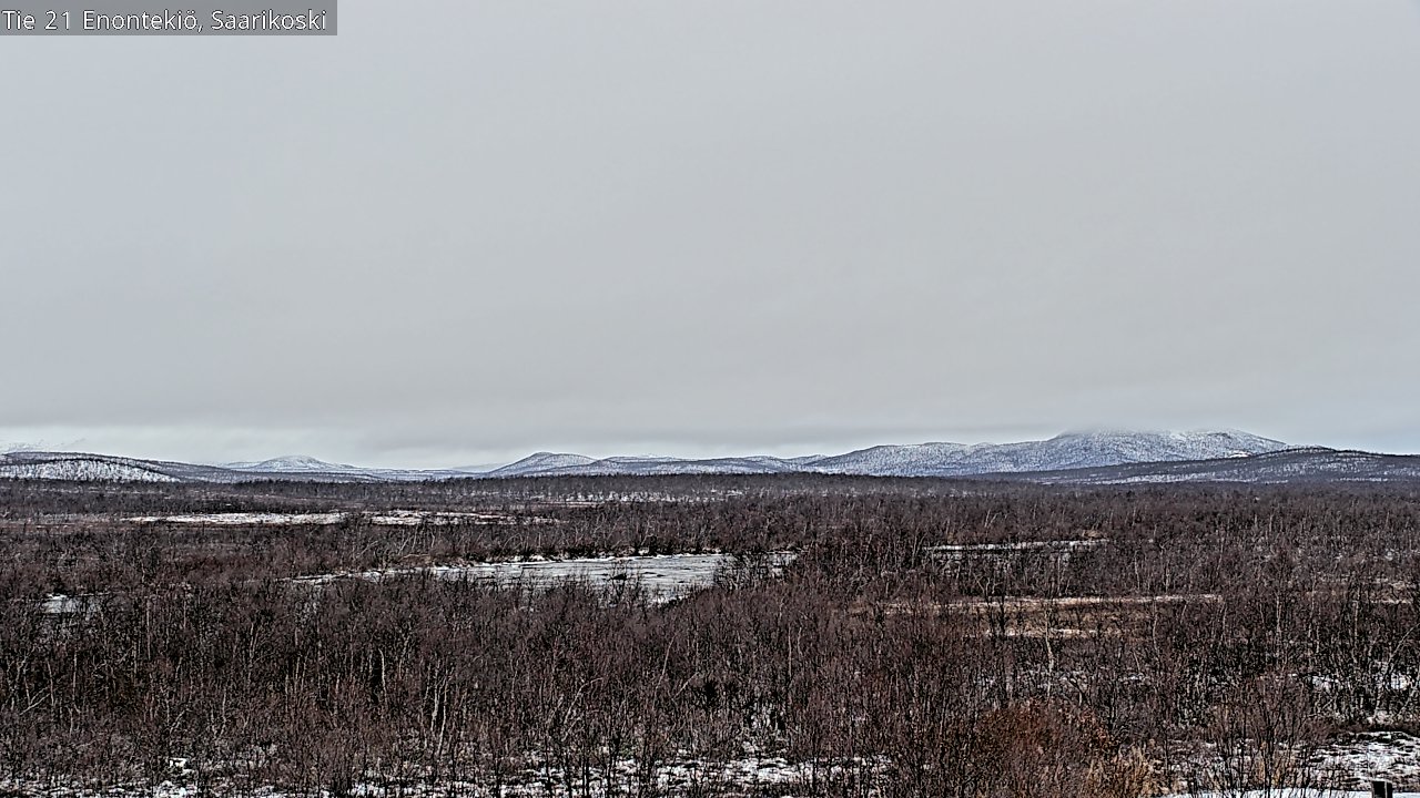 Kelikamerat Kuva Tie 21 Enontekiö, Saarikoski, Enontekiö, Lappi