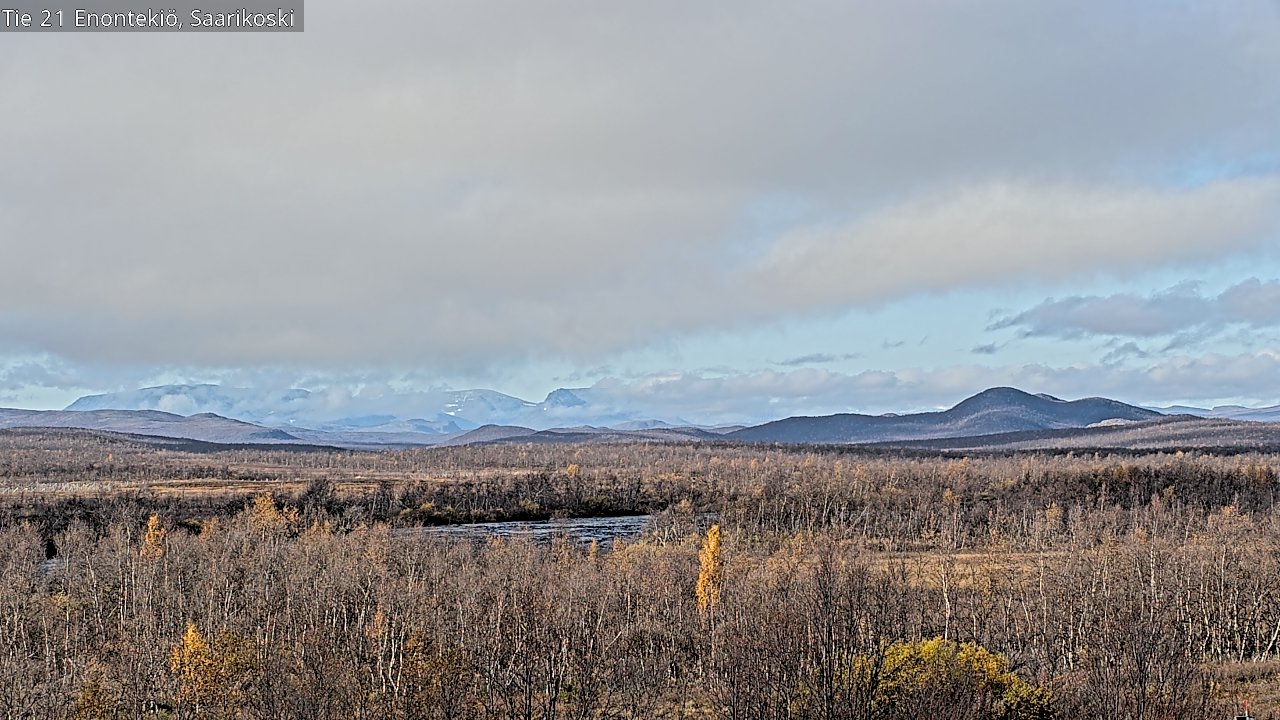 Kelikamerat Kuva Tie 21 Enontekiö, Saarikoski, Enontekiö, Lappi