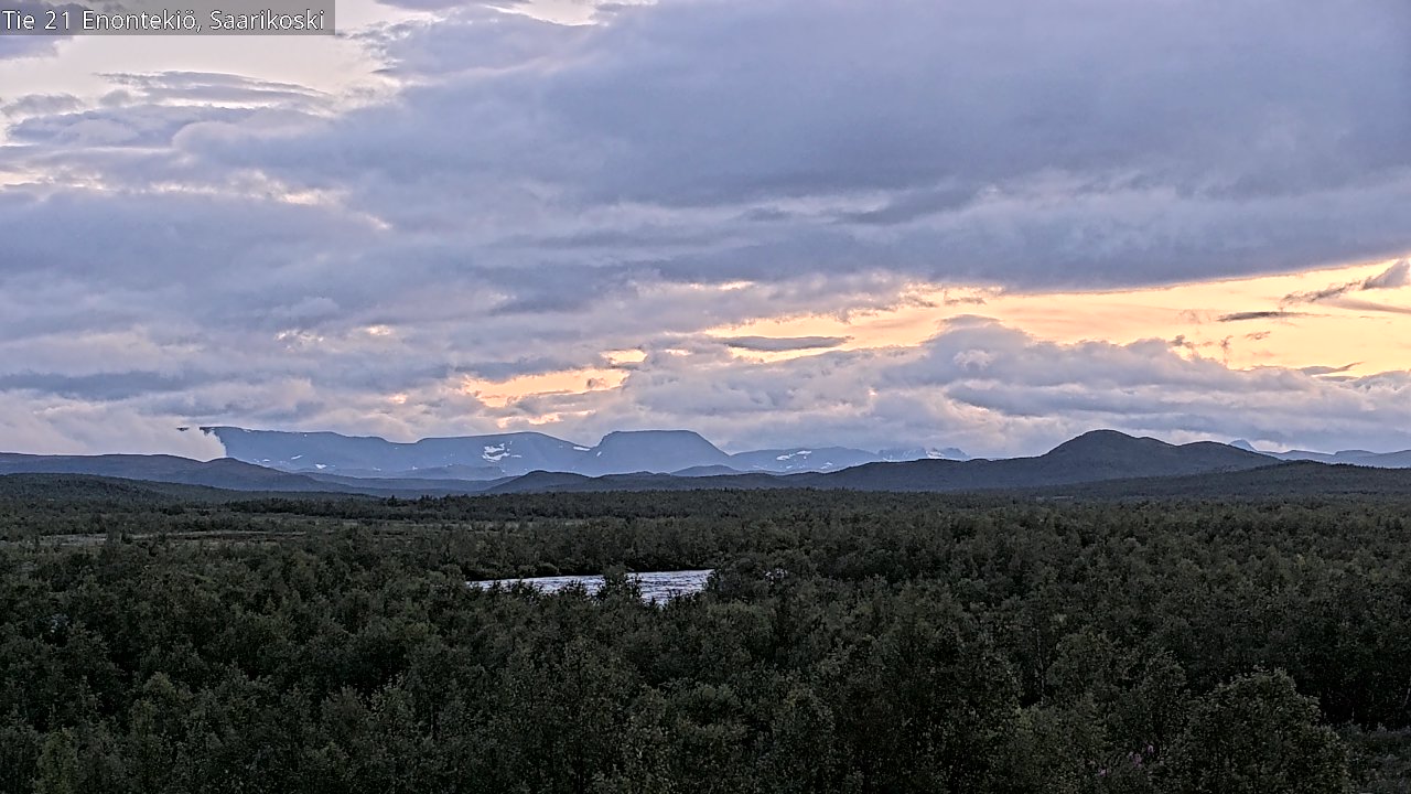 Kelikamerat Kuva Tie 21 Enontekiö, Saarikoski, Enontekiö, Lappi