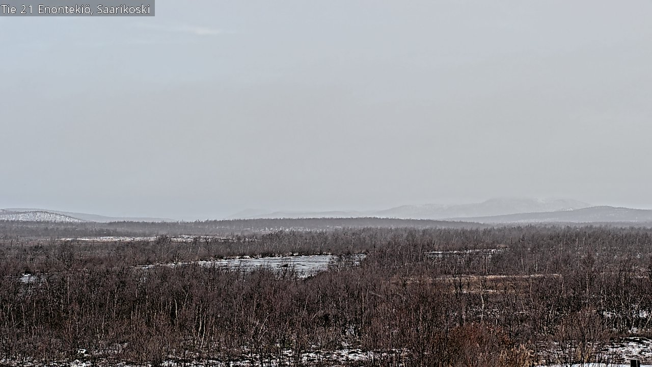 Kelikamerat Kuva Tie 21 Enontekiö, Saarikoski, Enontekiö, Lappi