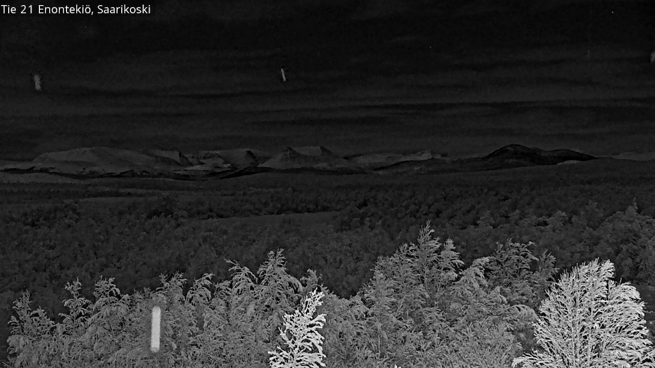 Kelikamerat Kuva Tie 21 Enontekiö, Saarikoski, Enontekiö, Lappi