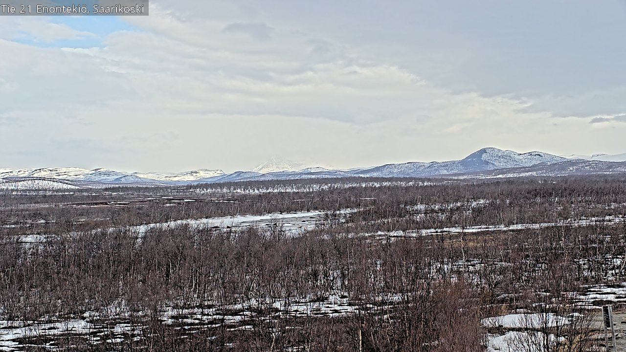 Kelikamerat Kuva Tie 21 Enontekiö, Saarikoski, Enontekiö, Lappi
