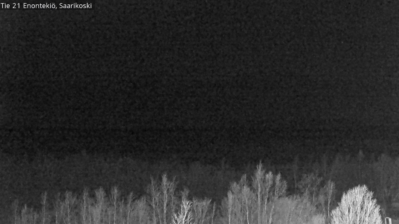Weather Camera Image Väg 21 Enontekis, Saarikoski, Enontekiö, Lappi