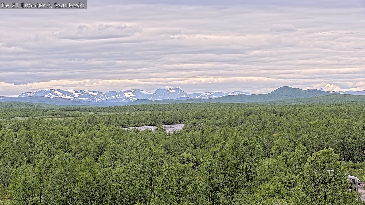 Kelikamerat Kuva Tie 21 Enontekiö, Saarikoski, Enontekiö, Lappi