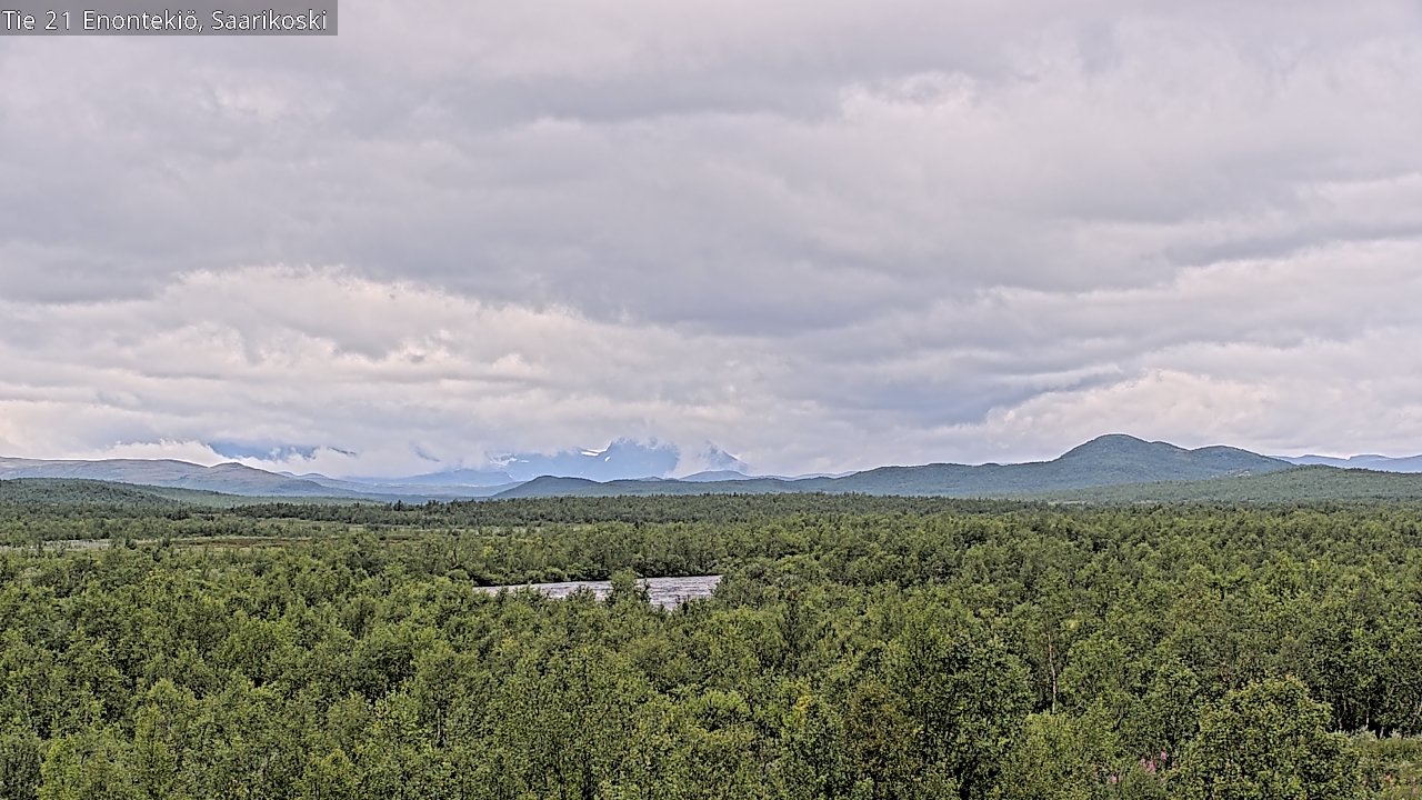 Kelikamerat Kuva Tie 21 Enontekiö, Saarikoski, Enontekiö, Lappi