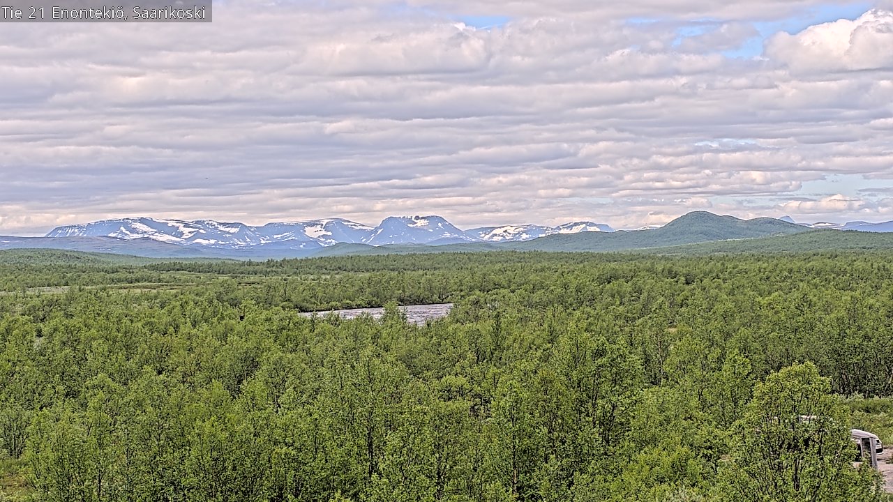 Kelikamerat Kuva Tie 21 Enontekiö, Saarikoski, Enontekiö, Lappi